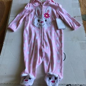 Koala Kids Bunny Sleeper Pajamas 6-9 mos